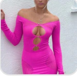 White Fox Boutique one of a kind mini dress worn once